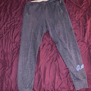 dark blue thin joggers